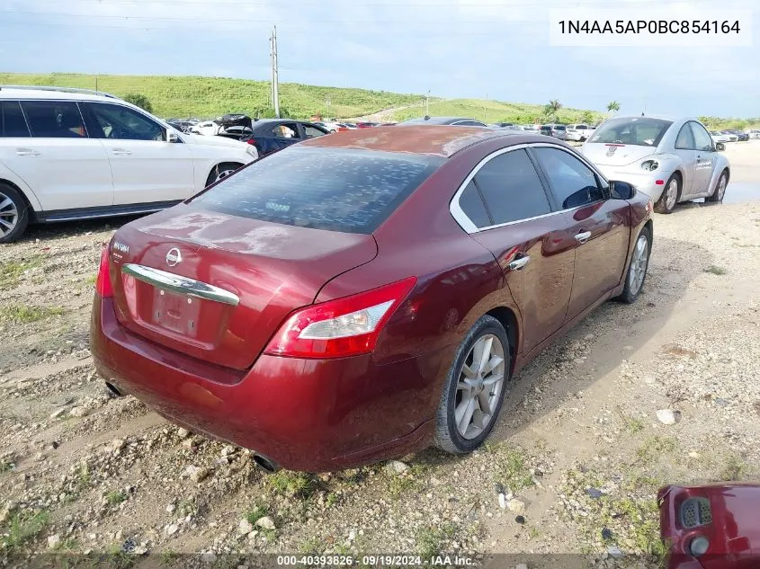 1N4AA5AP0BC854164 2011 Nissan Maxima 3.5 S