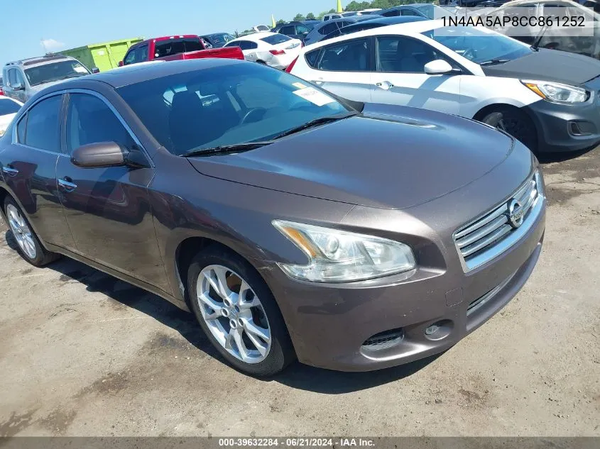 1N4AA5AP8CC861252 2012 Nissan Maxima 3.5 S