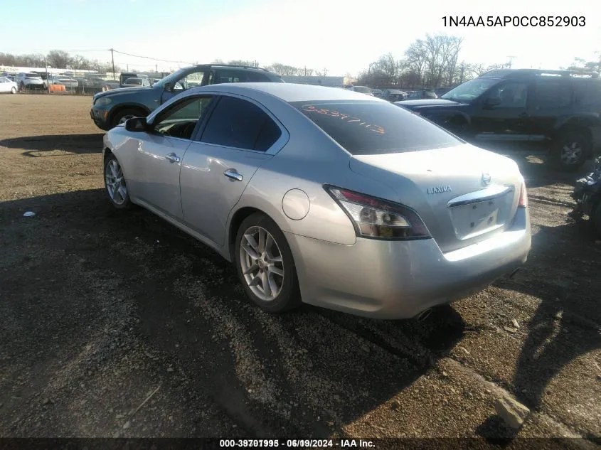 1N4AA5AP0CC852903 2012 Nissan Maxima 3.5 S