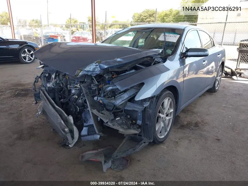 1N4AA5AP3CC836291 2012 Nissan Maxima 3.5 S