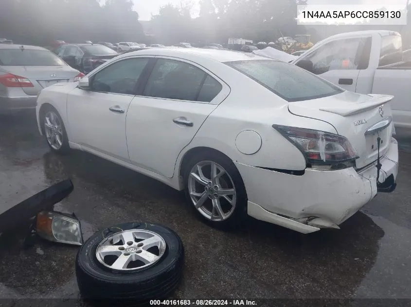 1N4AA5AP6CC859130 2012 Nissan Maxima 3.5 Sv