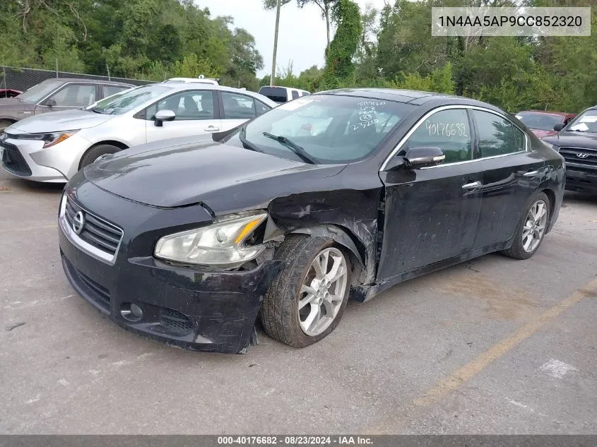 2012 Nissan Maxima 3.5 Sv VIN: 1N4AA5AP9CC852320 Lot: 40176682