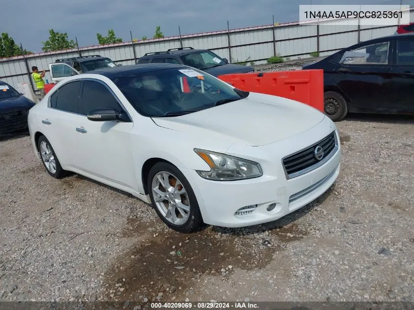 2012 Nissan Maxima 3.5 Sv VIN: 1N4AA5AP9CC825361 Lot: 40209069