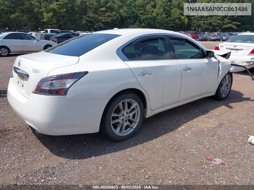 1N4AA5AP0CC861486 2012 Nissan Maxima 3.5 S