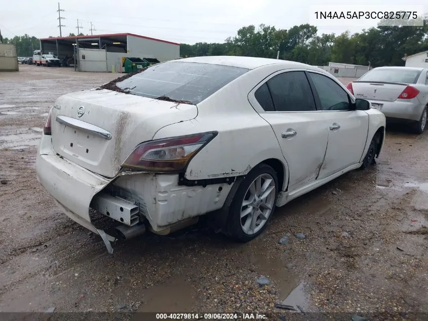 2012 Nissan Maxima 3.5 S VIN: 1N4AA5AP3CC825775 Lot: 40279814