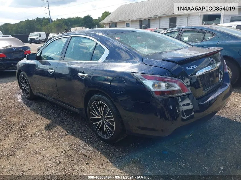 1N4AA5AP0CC854019 2012 Nissan Maxima 3.5 S