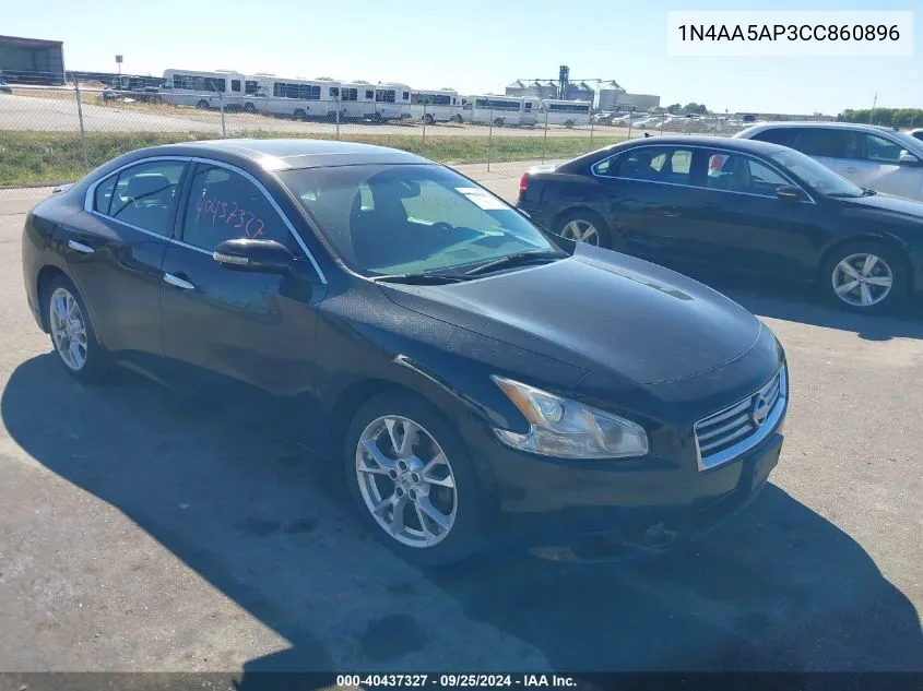 1N4AA5AP3CC860896 2012 Nissan Maxima 3.5 Sv