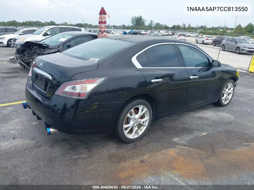 1N4AA5AP7CC813550 2012 Nissan Maxima 3.5 S