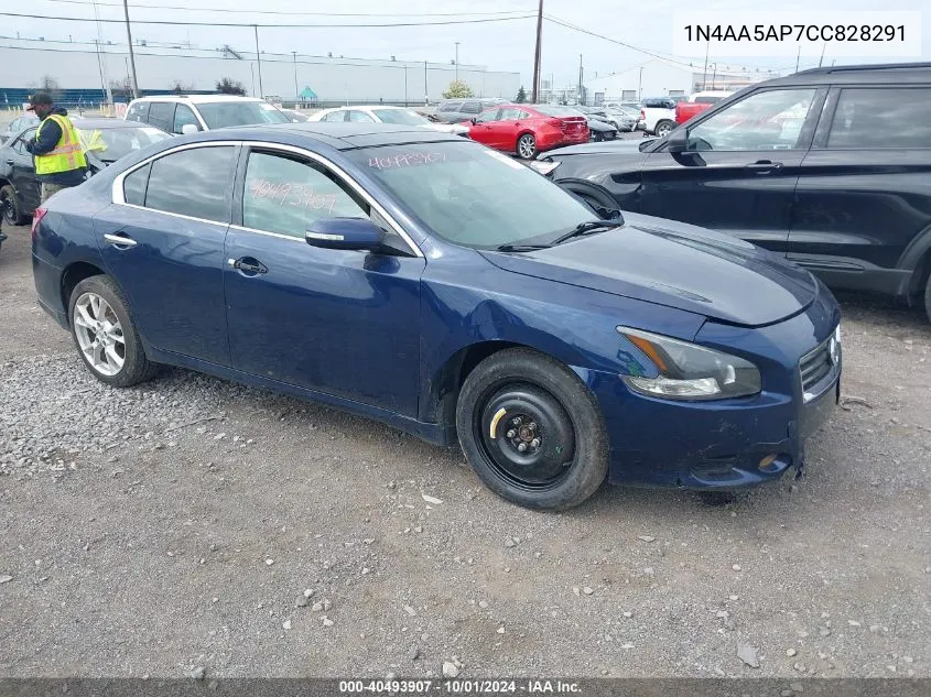 2012 Nissan Maxima 3.5 Sv VIN: 1N4AA5AP7CC828291 Lot: 40493907