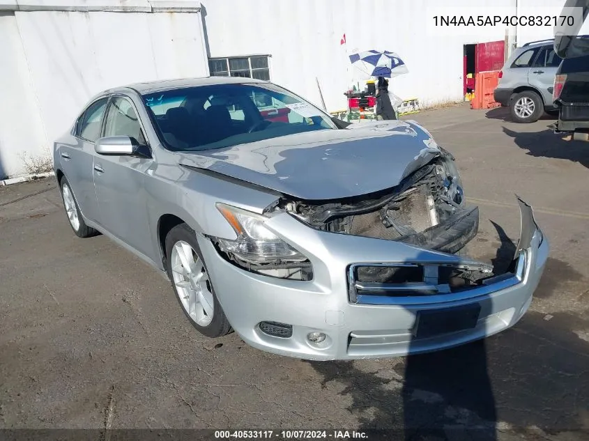 1N4AA5AP4CC832170 2012 Nissan Maxima 3.5 S