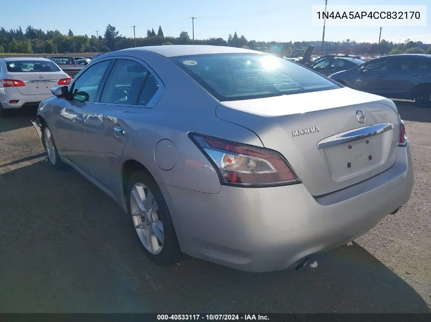 1N4AA5AP4CC832170 2012 Nissan Maxima 3.5 S