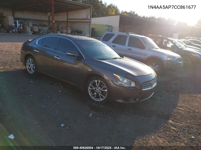 1N4AA5AP7CC861677 2012 Nissan Maxima 3.5 Sv