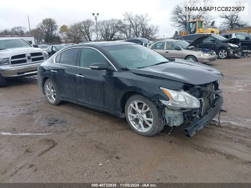 2012 Nissan Maxima 3.5 Sv VIN: 1N4AA5AP1CC822907 Lot: 40732938