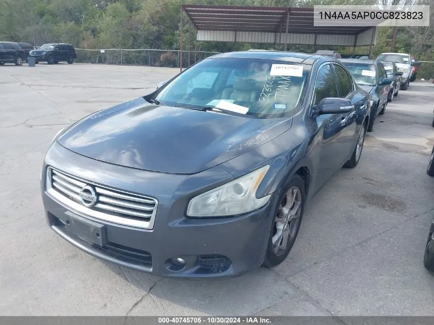 2012 Nissan Maxima 3.5 Sv VIN: 1N4AA5AP0CC823823 Lot: 40745705