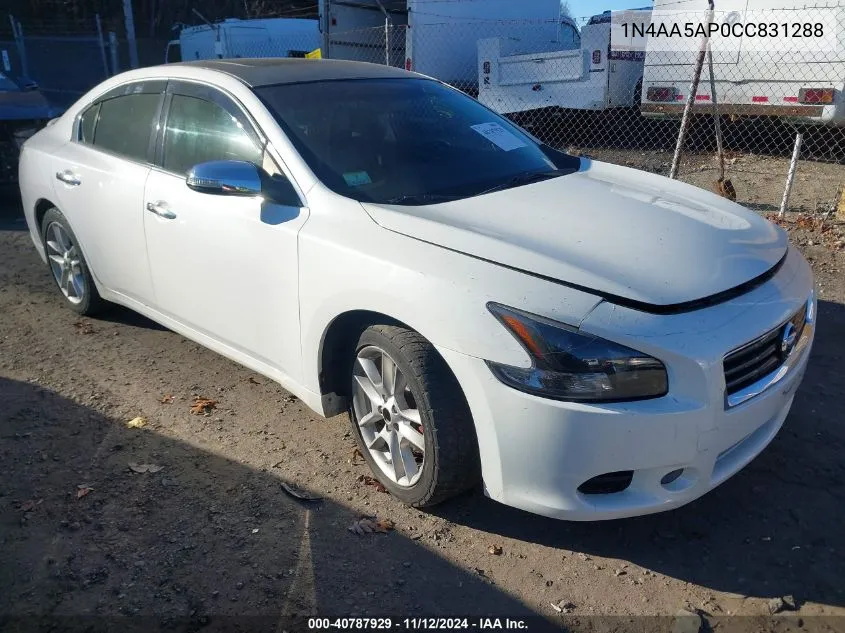 2012 Nissan Maxima 3.5 Sv VIN: 1N4AA5AP0CC831288 Lot: 40787929