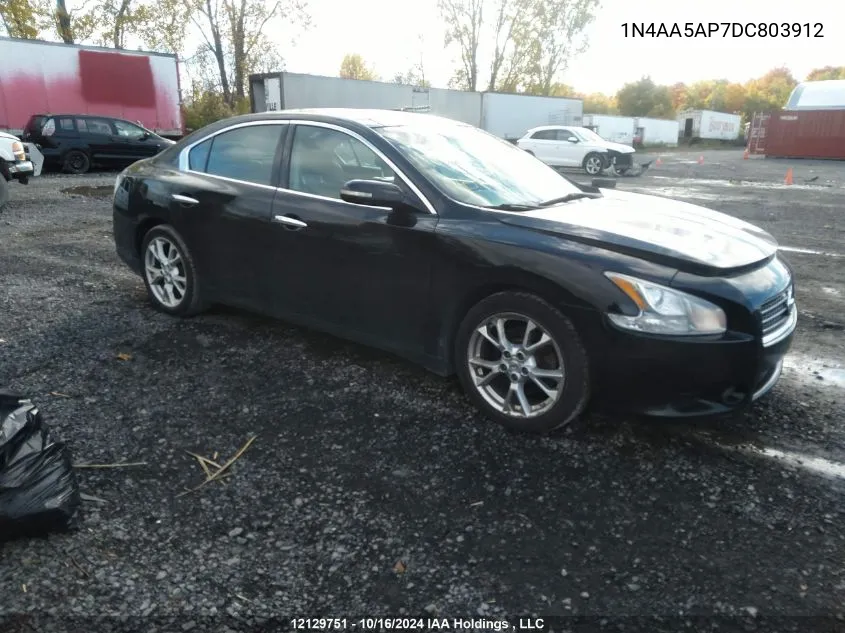 2013 Nissan Maxima S/Sv VIN: 1N4AA5AP7DC803912 Lot: 12129751