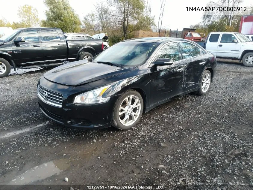 2013 Nissan Maxima S/Sv VIN: 1N4AA5AP7DC803912 Lot: 12129751