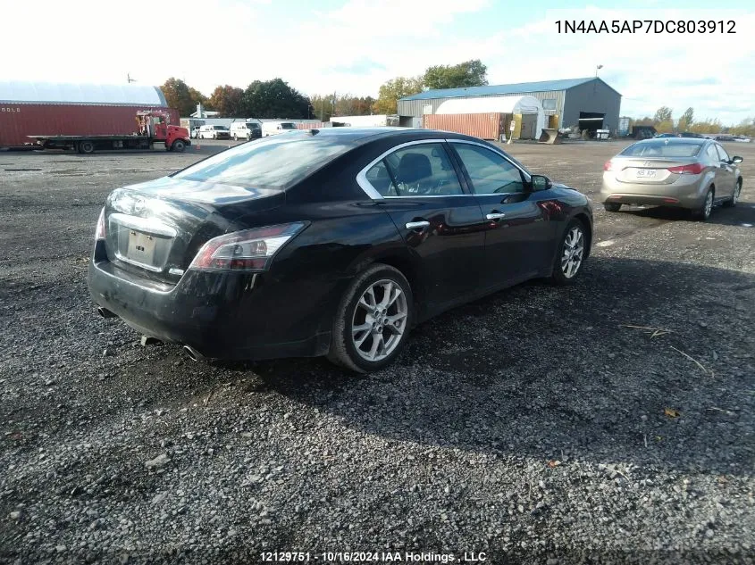 2013 Nissan Maxima S/Sv VIN: 1N4AA5AP7DC803912 Lot: 12129751