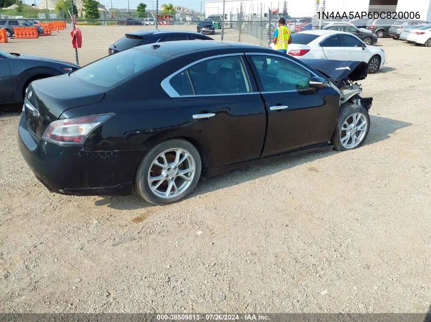 1N4AA5AP6DC820006 2013 Nissan Maxima 3.5 Sv