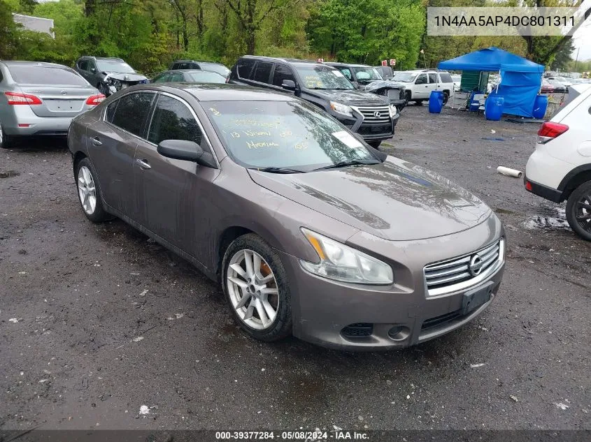 2013 Nissan Maxima 3.5 S VIN: 1N4AA5AP4DC801311 Lot: 39377284