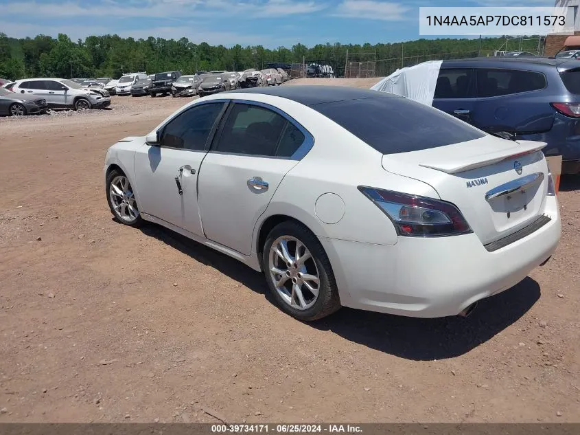 2013 Nissan Maxima 3.5 S VIN: 1N4AA5AP7DC811573 Lot: 39734171