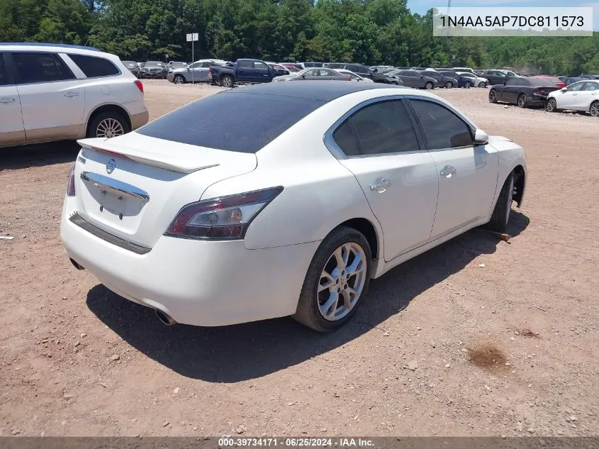 2013 Nissan Maxima 3.5 S VIN: 1N4AA5AP7DC811573 Lot: 39734171