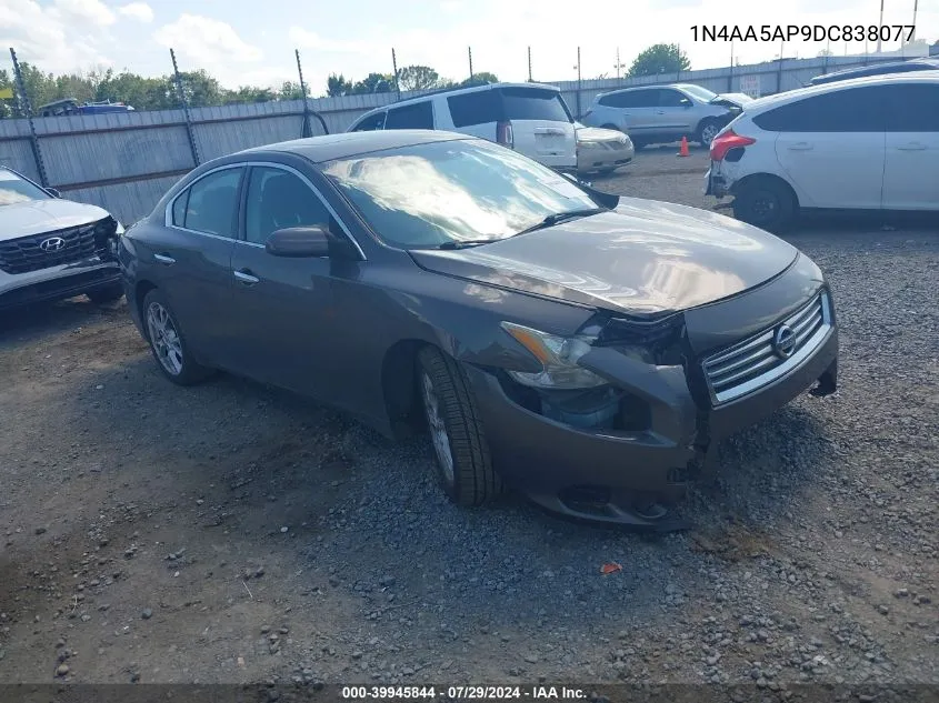 2013 Nissan Maxima 3.5 S VIN: 1N4AA5AP9DC838077 Lot: 39945844