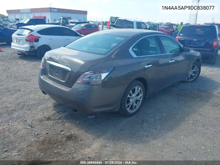 2013 Nissan Maxima 3.5 S VIN: 1N4AA5AP9DC838077 Lot: 39945844