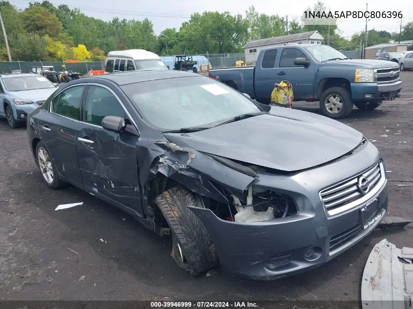 2013 Nissan Maxima 3.5 S VIN: 1N4AA5AP8DC806396 Lot: 39946999