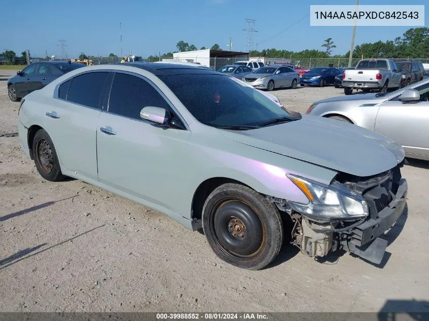 1N4AA5APXDC842543 2013 Nissan Maxima 3.5 Sv