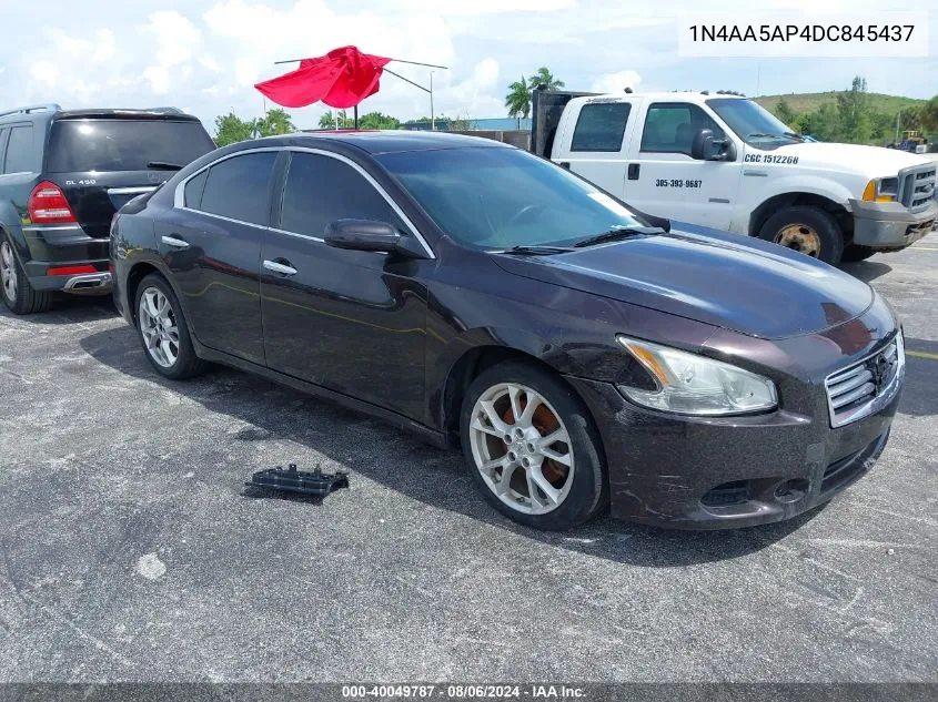 2013 Nissan Maxima 3.5 S VIN: 1N4AA5AP4DC845437 Lot: 40049787