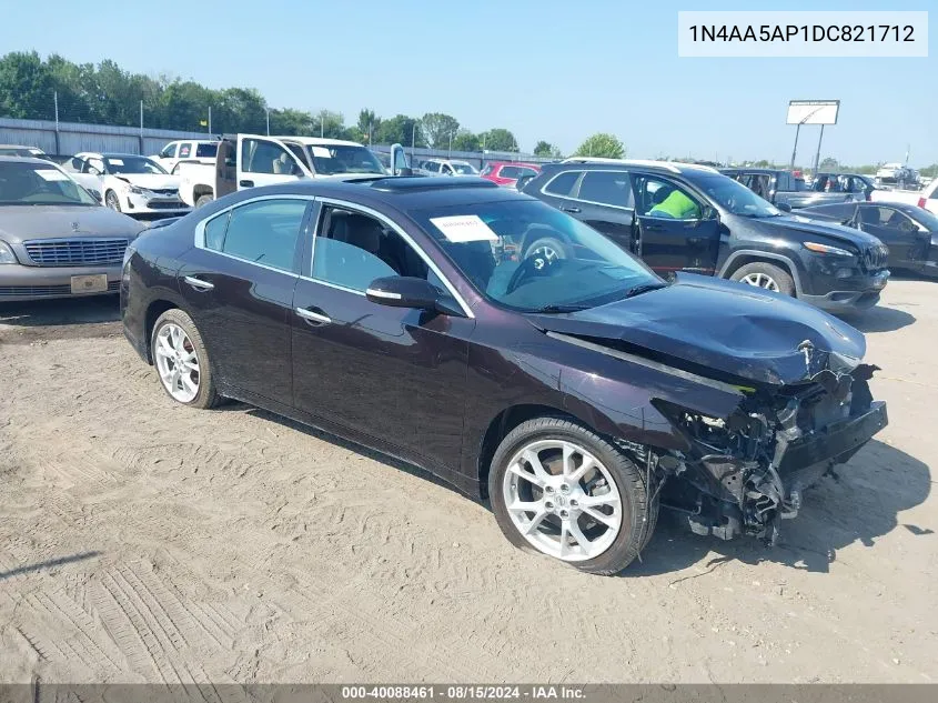 1N4AA5AP1DC821712 2013 Nissan Maxima 3.5 Sv