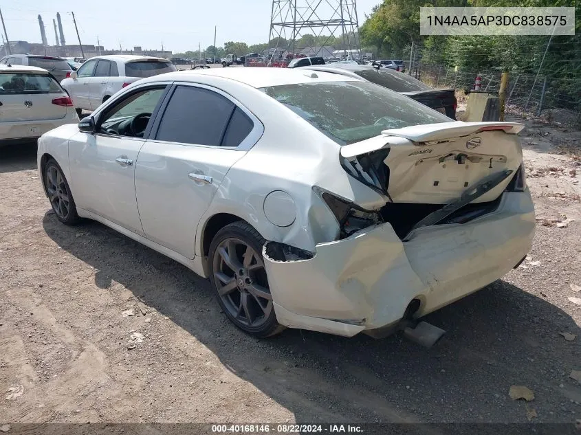 1N4AA5AP3DC838575 2013 Nissan Maxima 3.5 Sv