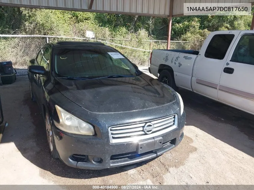 1N4AA5AP7DC817650 2013 Nissan Maxima 3.5 S