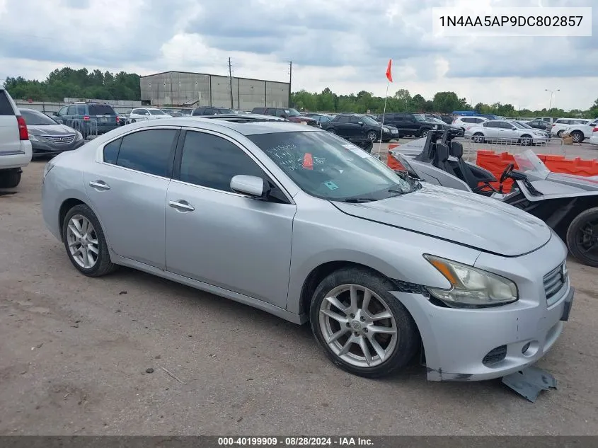 1N4AA5AP9DC802857 2013 Nissan Maxima 3.5 S