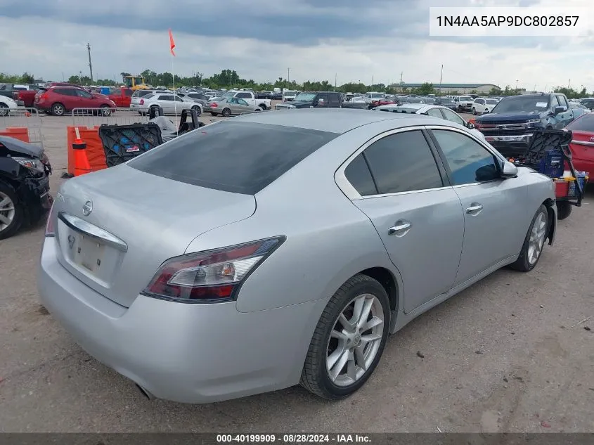 1N4AA5AP9DC802857 2013 Nissan Maxima 3.5 S