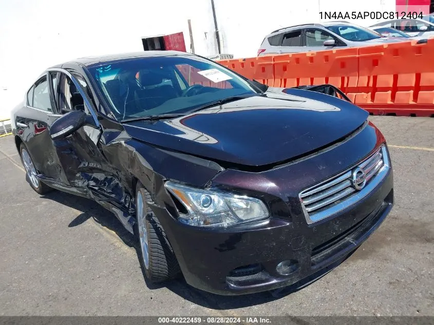 1N4AA5AP0DC812404 2013 Nissan Maxima 3.5 Sv