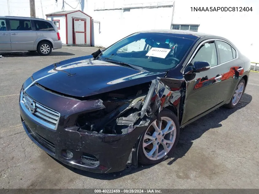 2013 Nissan Maxima 3.5 Sv VIN: 1N4AA5AP0DC812404 Lot: 40222459