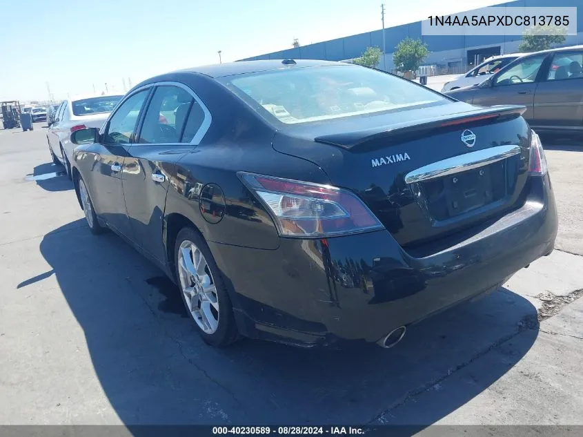 1N4AA5APXDC813785 2013 Nissan Maxima 3.5 Sv