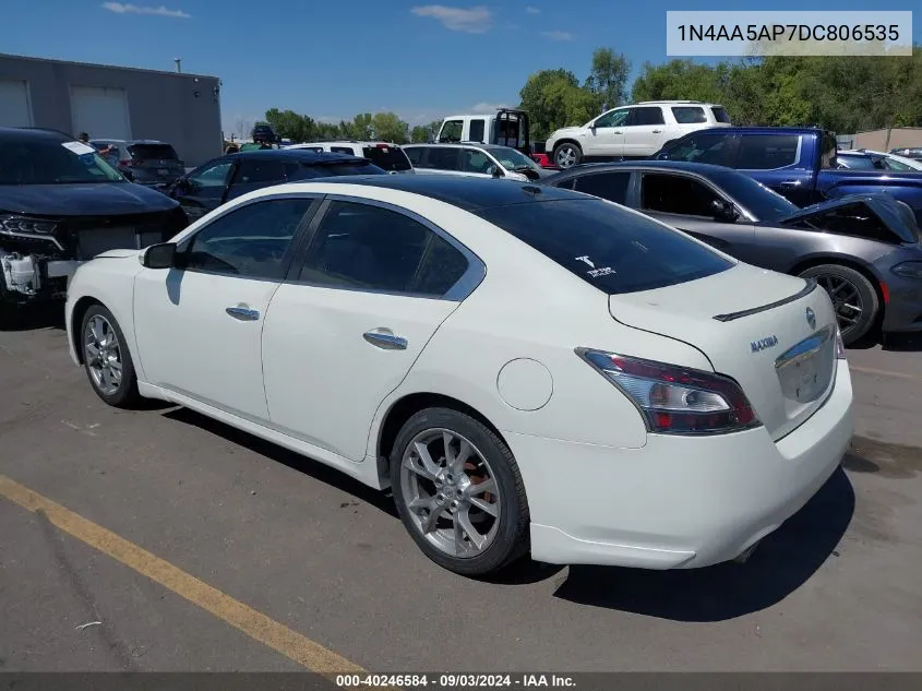 1N4AA5AP7DC806535 2013 Nissan Maxima 3.5 Sv