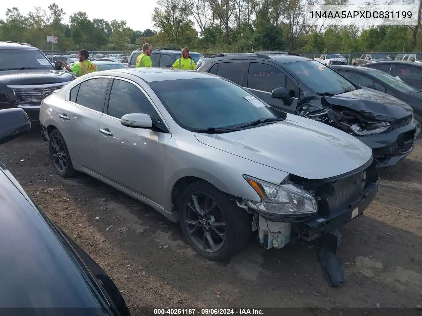 2013 Nissan Maxima 3.5 Sv VIN: 1N4AA5APXDC831199 Lot: 40251187