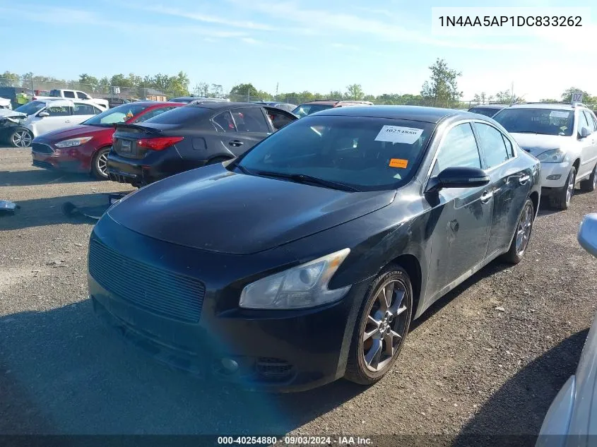 2013 Nissan Maxima 3.5 Sv VIN: 1N4AA5AP1DC833262 Lot: 40254880