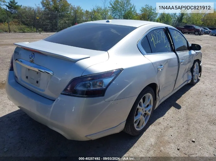 1N4AA5AP9DC821912 2013 Nissan Maxima 3.5 Sv