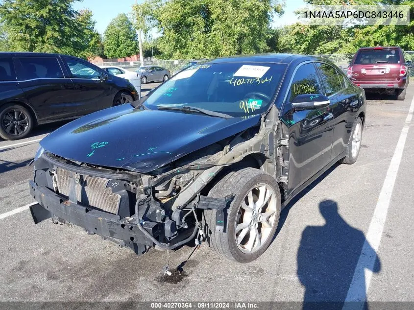 1N4AA5AP6DC843446 2013 Nissan Maxima S/Sv