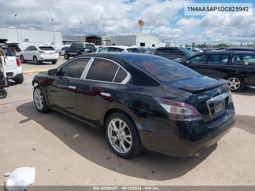 2013 Nissan Maxima S/Sv VIN: 1N4AA5AP5DC825942 Lot: 40299297