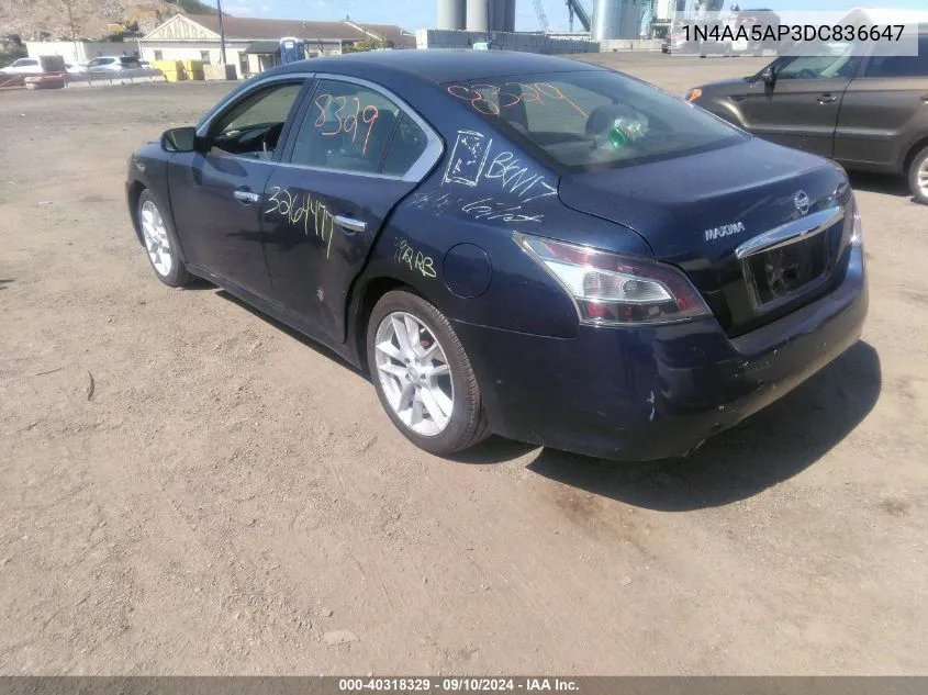 1N4AA5AP3DC836647 2013 Nissan Maxima 3.5 S