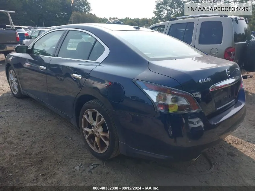 1N4AA5AP0DC834449 2013 Nissan Maxima 3.5 Sv