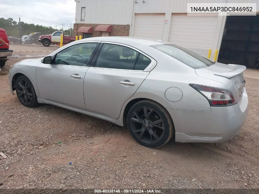 1N4AA5AP3DC846952 2013 Nissan Maxima 3.5 Sv