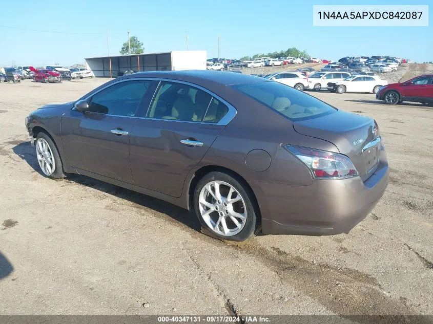 1N4AA5APXDC842087 2013 Nissan Maxima S/Sv