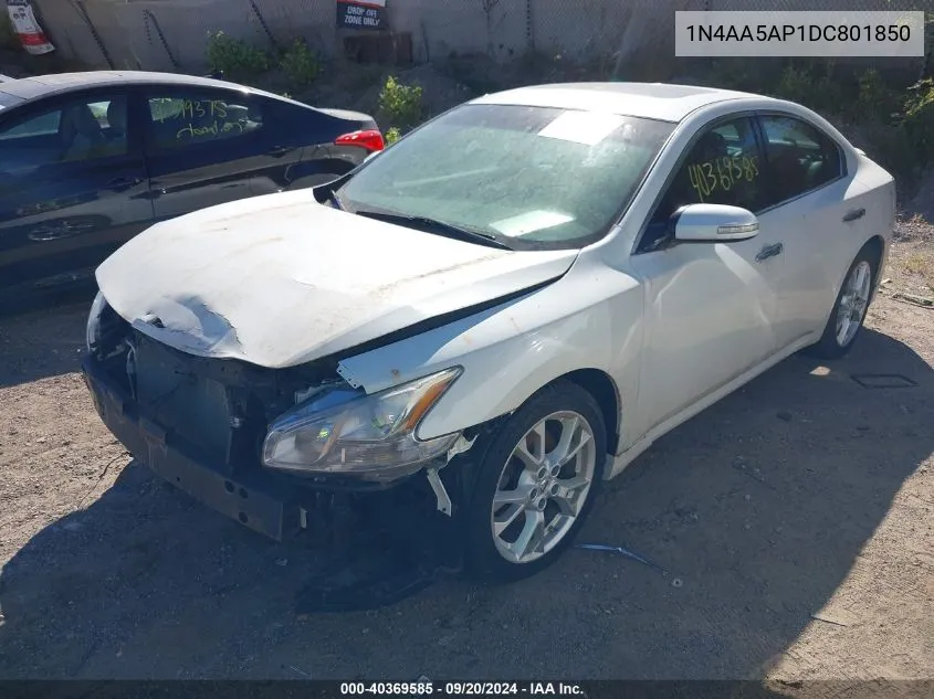 1N4AA5AP1DC801850 2013 Nissan Maxima 3.5 Sv